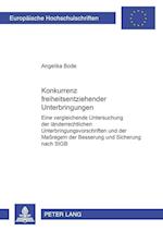 Konkurrenz freiheitsentziehender Unterbringungen