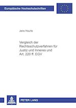 Vergleich Der Rechtsschutzverfahren Fuer Justiz Und Inneres Und Art. 220 Ff. Egv