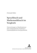 Sprachbuch und Mathematikbuch im Vergleich