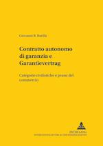 "contratto Autonomo Di Garanzia" E "garantievertrag"