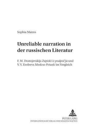 "unreliable Narration" in Der Russischen Literatur