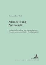 Anamnese Und Apostolizitaet
