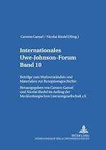 Internationales Uwe-Johnson-Forum- Band 10 (2006)
