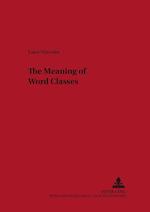 The Meaning of Word Classes