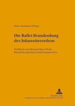 Die Ballei Brandenburg des Johanniterordens