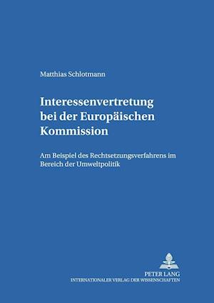 Interessenvertretung Bei Der Europaeischen Kommission