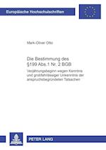 Die Bestimmung des § 199 Abs. 1 Nr. 2 BGB; Verjährungsbeginn wegen Kenntnis und grobfahrlässiger Unkenntnis der anspruchsbegründenden Tatsachen