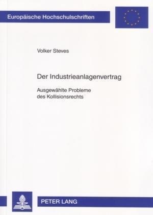 Der Industrieanlagenvertrag