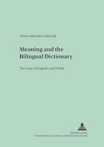 Meaning and the Bilingual Dictionary