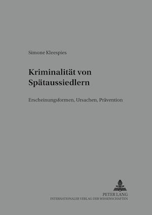 Kriminalitaet Von Spaetaussiedlern