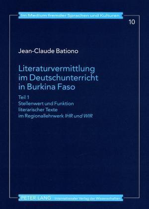 Literaturvermittlung im Deutschunterricht in Burkina Faso