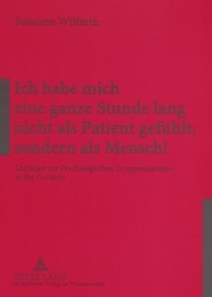 Ich Habe Mich Eine Ganze Stunde Lang Nicht ALS Patient Gefuehlt, Sondern ALS Mensch!