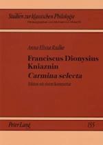 Franciscus Dionysius Kniaznin «carmina Selecta»