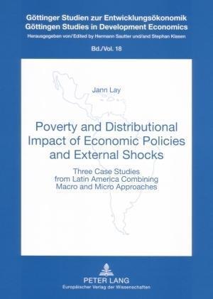 Poverty and Distributional Impact of Economic Policies and External Shocks