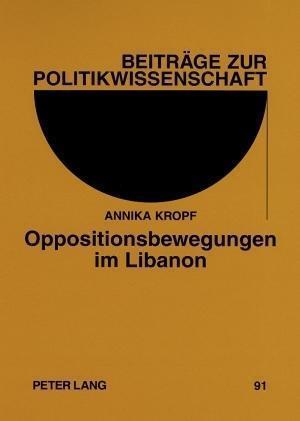 Oppositionsbewegungen im Libanon