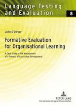 Formative Evaluation for Organisational Learning
