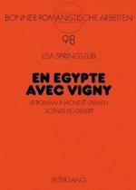 En Egypte avec Vigny