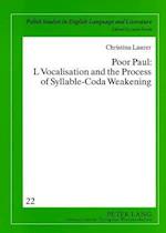 Poor Paul: L Vocalisation and the Process of Syllable-Coda Weakening