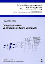 Determinanten der Open Source Software-Lizenzwahl
