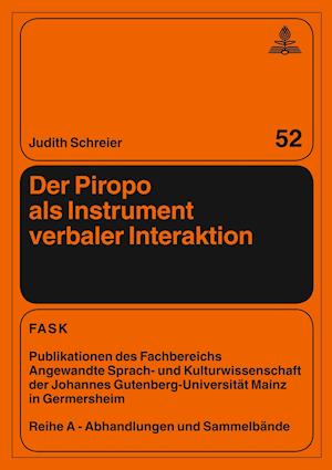 Der Piropo als Instrument verbaler Interaktion