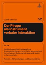 Der Piropo als Instrument verbaler Interaktion