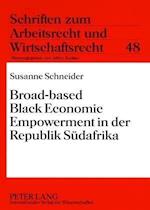 Broad-Based Black Economic Empowerment in Der Republik Suedafrika