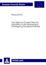The Optimum Growth Rate for Population in the Neoclassical Overlapping Generations Model
