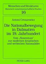 Die Nationalbewegung in Dalmatien Im 19. Jahrhundert