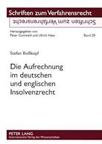 Die Aufrechnung im deutschen und englischen Insolvenzrecht