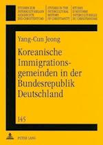 Koreanische Immigrationsgemeinden in Der Bundesrepublik Deutschland