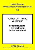 Produktivitaetsentwicklung in Deutschland