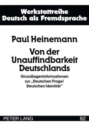 Von Der Unauffindbarkeit Deutschlands