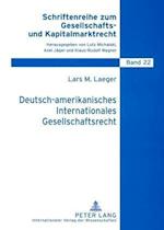 Deutsch-amerikanisches Internationales Gesellschaftsrecht