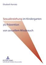 Sexualerziehung Im Kindergarten ALS Praevention Von Sexuellem Missbrauch