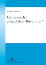 Das Ende Der "republican Revolution"