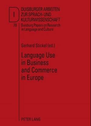 Language Use in Business and Commerce in Europe