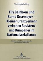 Elly Beinhorn und Bernd Rosemeyer - Kleiner Grenzverkehr zwischen Resistenz und Kumpanei im Nationalsozialismus