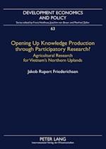 Opening Up Knowledge Production through Participatory Research?