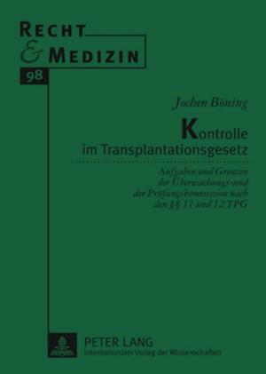 Kontrolle im Transplantationsgesetz