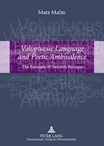 Voluptuous Language and Poetic Ambivalence