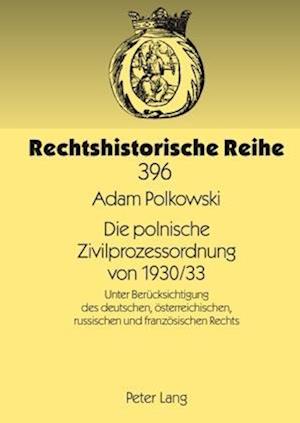 Die polnische Zivilprozessordnung von 1930/33