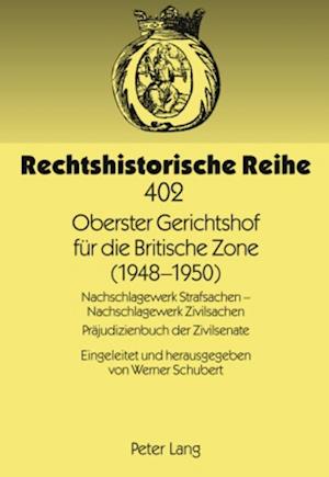 Oberster Gerichtshof Fuer Die Britische Zone (1948-1950)