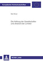 Die Haftung Der Gesellschafter Und "directors" Der "limited"