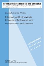 International Entry Mode Choices of Software Firms