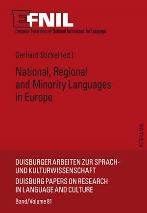 National, Regional and Minority Languages in Europe