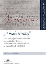 «absolutismus»