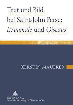 Text Und Bild Bei Saint-John Perse