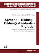 Sprache - Bildung - Bildungsstandards - Migration