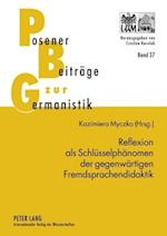 Reflexion ALS Schluesselphaenomen Der Gegenwaertigen Fremdsprachendidaktik