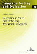 Interaction in Paired Oral Proficiency Assessment in Spanish
